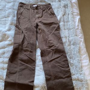 TNA Greenwhich Pants, Brown, size 0